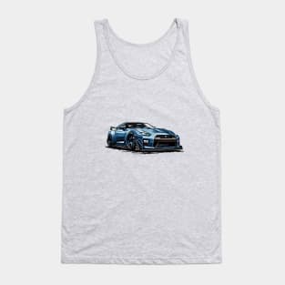 Nissan Gtr r35 Godzlila Car Lover T-Shirt Tank Top